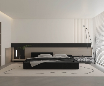 Modern Wabi-sabi Style Bedroom-ID:420397042