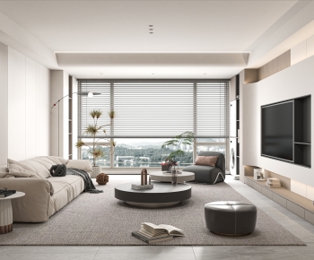 Modern A Living Room-ID:356770042