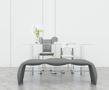 Modern Computer Desk And Chair-ID:240161903