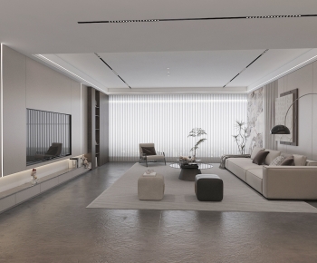 Modern A Living Room-ID:114486931