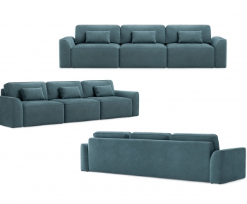Nordic Style Three-seat Sofa-ID:708529954