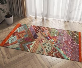 Modern Circular Carpet-ID:231137048