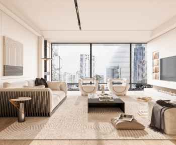 Modern A Living Room-ID:415245069