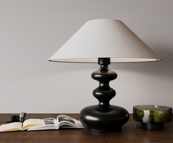 Wabi-sabi Style Table Lamp-ID:551239972