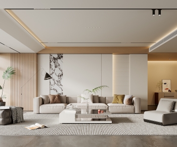 Modern A Living Room-ID:771914965