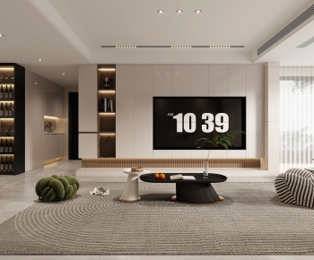 Modern A Living Room-ID:813316117