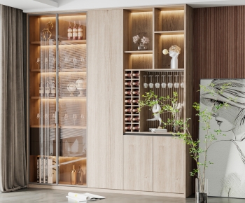 Modern Wine Cabinet-ID:124461897