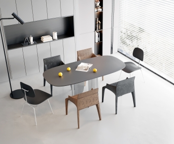 Modern Dining Table And Chairs-ID:260669955