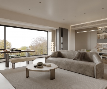 Wabi-sabi Style A Living Room-ID:705203068