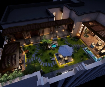 New Chinese Style Terrace-ID:325488092