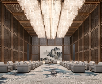 New Chinese Style Meeting Room-ID:379767899