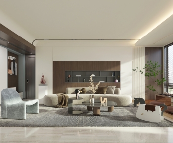 Modern A Living Room-ID:382304915