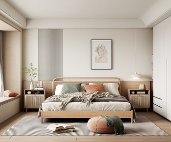 Nordic Style Bedroom-ID:247394086