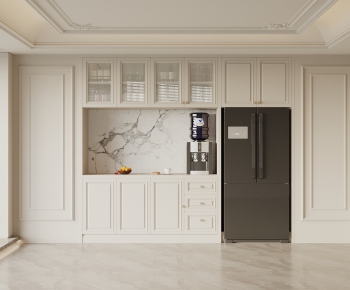Simple European Style Kitchen Cabinet-ID:383178001