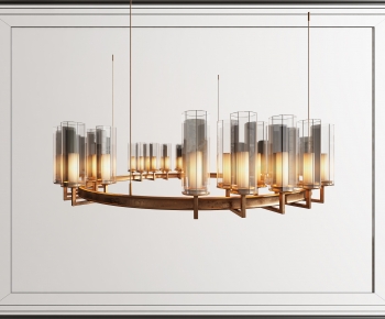 New Chinese Style Long Chandelier-ID:461397894