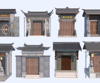 New Chinese Style Gate-ID:410006053