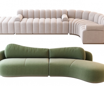 Modern Curved Sofa-ID:336452966