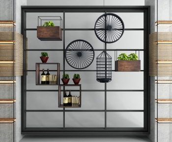Industrial Style Shelving-ID:980448019