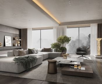 Modern A Living Room-ID:754067909