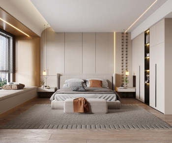 Modern Bedroom-ID:789309022