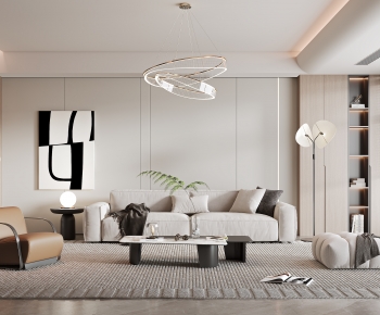 Modern A Living Room-ID:277287014