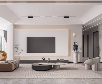 Modern A Living Room-ID:163232095