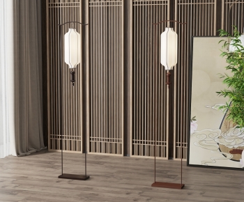 New Chinese Style Floor Lamp-ID:585659981