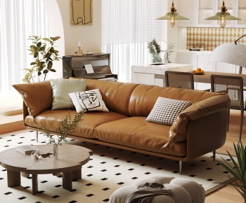 Wabi-sabi Style A Sofa For Two-ID:354731161