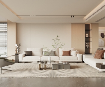 Modern A Living Room-ID:574949035