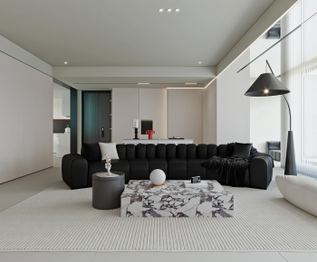 Modern A Living Room-ID:411229116