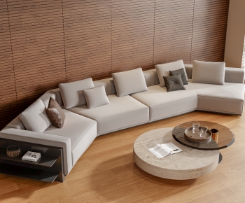Modern Curved Sofa-ID:834450016
