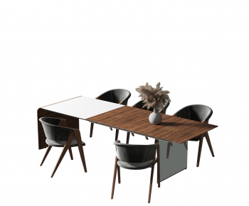 Modern Dining Table And Chairs-ID:762804032