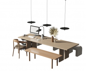 Modern Dining Table And Chairs-ID:569350962