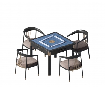 新中式麻将桌椅-ID:156817918