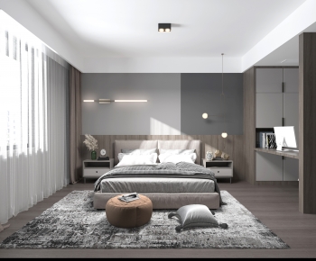 Modern Bedroom-ID:608807096