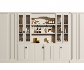 American Style Wine Cabinet-ID:116178996