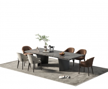 Modern Dining Table And Chairs-ID:514620076