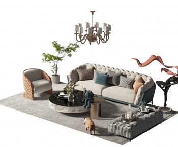 Modern Sofa Combination-ID:552145004