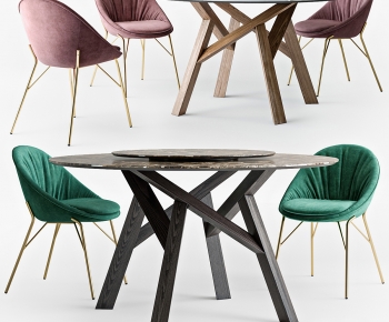 Modern Dining Table And Chairs-ID:118660933