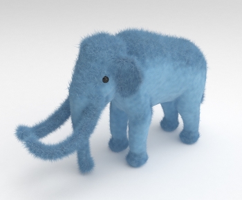 现代毛绒玩具大象-ID:425920968