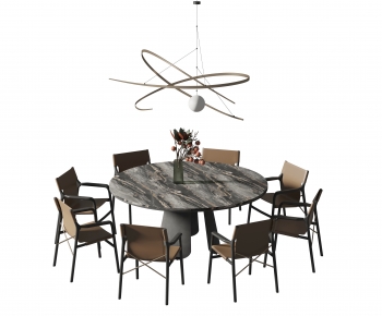 New Chinese Style Dining Table And Chairs-ID:330194004