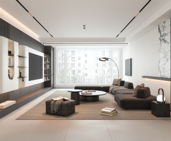 Modern A Living Room-ID:716576102