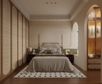 French Style Bedroom-ID:398132097