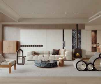 Modern A Living Room-ID:632695915
