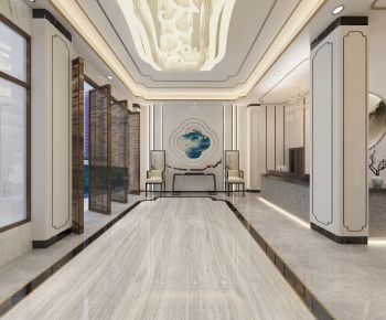 New Chinese Style Lobby Hall-ID:800605062
