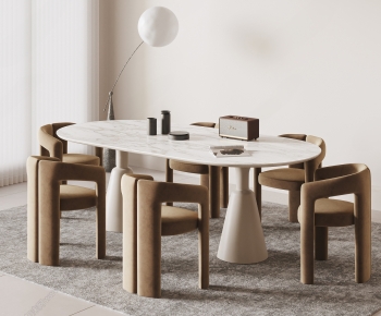 Modern Dining Table And Chairs-ID:657687904