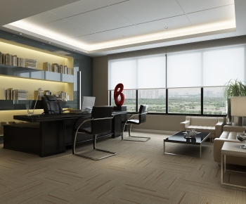 Modern Manager's Office-ID:608944898