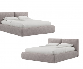 Modern Double Bed-ID:464926965