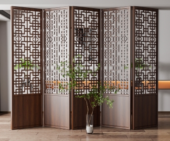 New Chinese Style Chinese Style Wooden Screen Partition-ID:526432998
