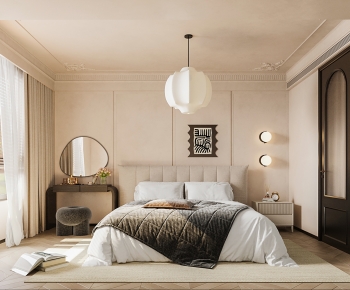 French Style Bedroom-ID:251368057